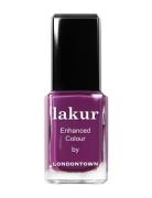 Nail Lakur Neglelakk Sminke Purple LONDONTOWN