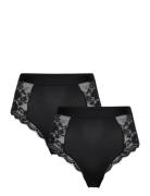 Brief Brazilian High Iris 2 P Lingerie Panties High Waisted Panties Bl...