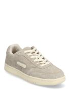 Wolfe Suede Sneaker Lave Sneakers Grey Les Deux