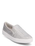 Keaton Slip On Sneakers Silver Michael Kors