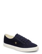 Janson Ii Canvas Sneaker Lave Sneakers Navy Lauren Ralph Lauren