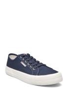 Tjm Lace Up Canvas Color Lave Sneakers Navy Tommy Hilfiger