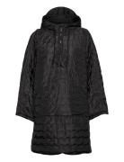 Care Poncho Wr Vattert Jakke Black Moshi Moshi Mind