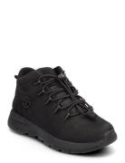 Mid Lace Sneaker Spri Jetbl Lave Sneakers Black Timberland