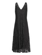 Tracy - Delicate Lace Knelang Kjole Black Day Birger Et Mikkelsen