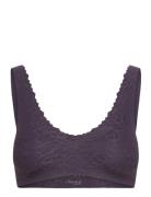 Sloggi Zero Feel Lace 2.0 Bralette Lingerie Bras & Tops Soft Bras Bral...