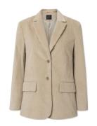 Caroline Blazer Fall Cord Blazers Single Breasted Blazers Beige Naja L...