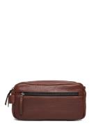 Stillclean Toiletry Bag 2 Room Toalettveske Brown Still Nordic