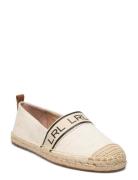 Caylee Iii Canvas Espadrille Sandaler Espadrilles Lave Cream Lauren Ra...