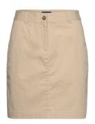 Chino Skirt Kort Skjørt Beige GANT