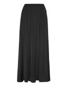 Mschsandeline Maluca Skirt Langt Skjørt Black MSCH Copenhagen