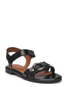 Sandals Flate Sandaler Black Billi Bi