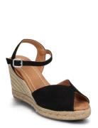 Espadrilles Sandal Med Hæl Espadrilles Black Billi Bi