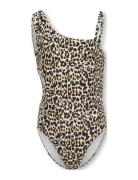 Kognina Cut Out Swimsuit Acc Badedrakt Badetøy Multi/patterned Kids On...