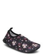 Swim Shoes Aop Tøfler Innesko Multi/patterned Color Kids