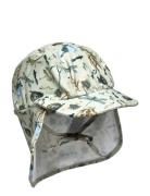 Swim Hat W. Print - Recycled Badehette Green Mikk-line