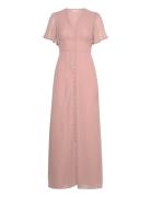 Belisse Gown Maxikjole Festkjole Pink Bubbleroom