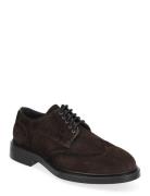 Millbro Low Lace Shoe Shoes Business Laced Shoes Brown GANT