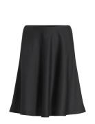 Viellette Hw Short Skirt Kort Skjørt Black Vila