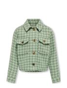 Kogkimmie Short Jacket Otw Tynn Jakke Skalljakke Green Kids Only