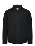 Waxed Cotton Worker - Black Tynn Jakke Black Garment Project