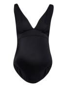 Swimsuit Badedrakt Badetøy Black Boob