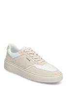 Cph1M Leather Mix White/Grey Lave Sneakers Beige Copenhagen Studios