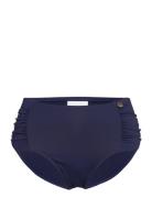 Olympia Solid Btm Swimwear Bikinis Bikini Bottoms Bikini Briefs Navy P...