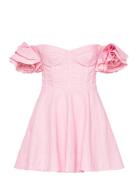 Sigma Mini Dress Kort Kjole Pink Bardot