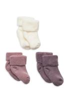 Wool Baby Socks - 3-Pack Socks & Tights Baby Socks Multi/patterned Mp ...