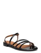 Sandals Flate Sandaler Black Billi Bi