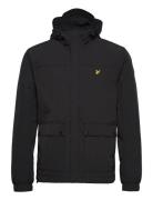 Hooded Pocket Jacket Tynn Jakke Black Lyle & Scott