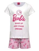 Pyjama Pyjamas Sett Multi/patterned Barbie