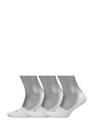 Big Pony No-Show-Liner 3-Pack Ankelsokker Korte Strømper White Polo Ra...