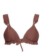 Saint Tropez Top Swimwear Bikinis Bikini Tops Triangle Bikinitops Brow...