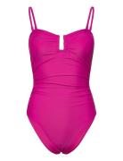 Elsacras Swimsuit Badedrakt Badetøy Purple Cras