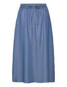 Fqcarly-Skirt Knelang Kjole Blue FREE/QUENT