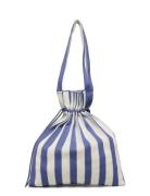 Evie Knit Net Shopper Veske Blue HVISK