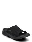 Womens Go Walk Flex Sandal - Elation Flate Sandaler Black Skechers