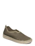 Tulip Slip-In Sneakers Green Ilse Jacobsen