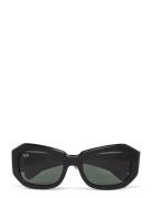 Beate Firkantede Solbriller Black Ray-Ban