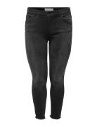 Carwilly Reg Ank Skinny Jeans Black Noos Bottoms Jeans Skinny Black ON...