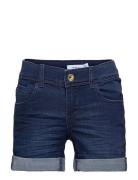 Nkfsalli Slim Dnm Shorts 5221-Ta Noos Bottoms Shorts Blue Name It