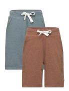 Basic 53 -Sweat Short Bottoms Shorts Brown Minymo