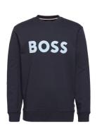 Stadler 192 Tops Sweat-shirts & Hoodies Sweat-shirts Navy BOSS