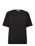 Bypamila Half Sl Tshirt 2 - Tops T-shirts & Tops Short-sleeved Black B...