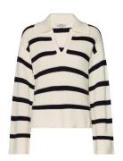 Ubika-M Tops Knitwear Jumpers White MbyM