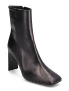 Booties Shoes Boots Ankle Boots Ankle Boots With Heel Black Billi Bi