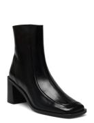 Booties Shoes Boots Ankle Boots Ankle Boots With Heel Black Billi Bi