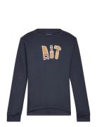 Samy - Sweatshirt Tops Sweat-shirts & Hoodies Sweat-shirts Navy Hust &...